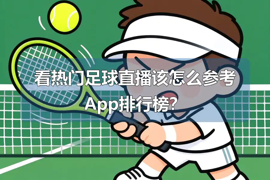 看热门足球直播该怎么参考App排行榜?